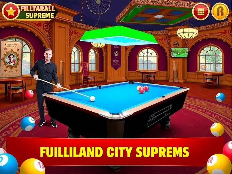 Billiards City Supreme Game Screenshot